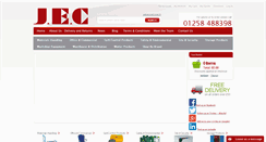 Desktop Screenshot of jecltd.com